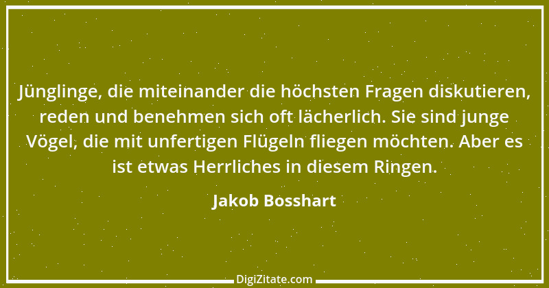 Zitat von Jakob Bosshart 132