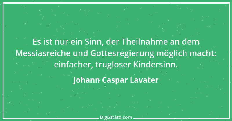 Zitat von Johann Caspar Lavater 27