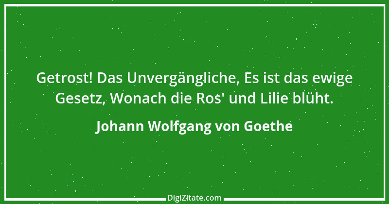 Zitat von Johann Wolfgang von Goethe 1057