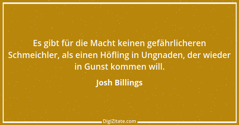 Zitat von Josh Billings 8