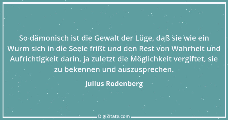 Zitat von Julius Rodenberg 2