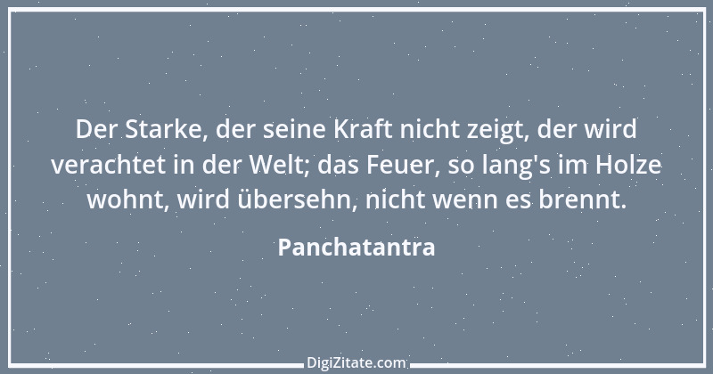 Zitat von Panchatantra 12