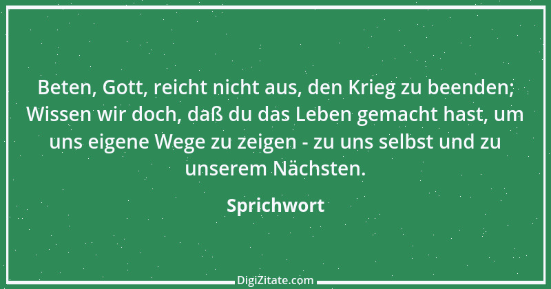 Zitat von Sprichwort 11049