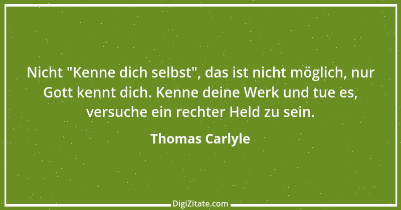 Zitat von Thomas Carlyle 25