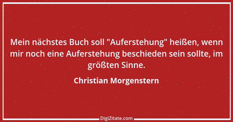 Zitat von Christian Morgenstern 581