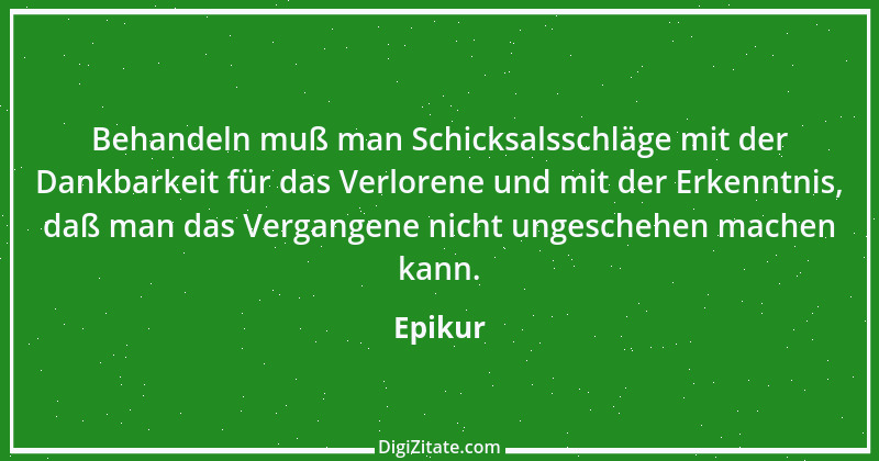 Zitat von Epikur 5