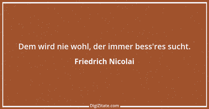 Zitat von Friedrich Nicolai 1