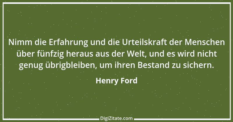 Zitat von Henry Ford 15