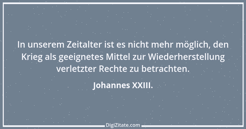 Zitat von Johannes XXIII. 36