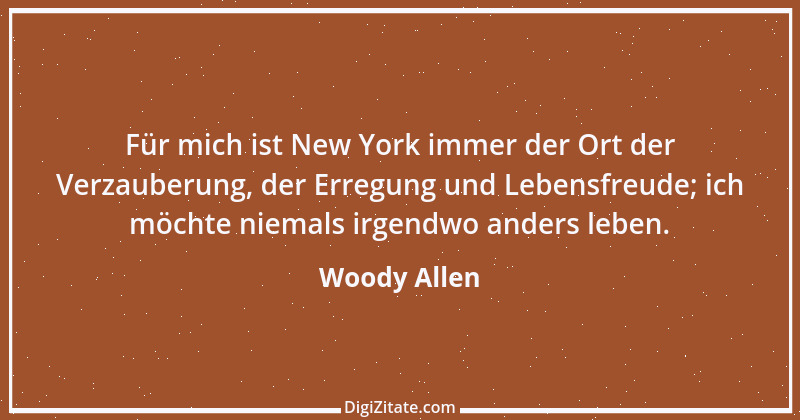 Zitat von Woody Allen 8