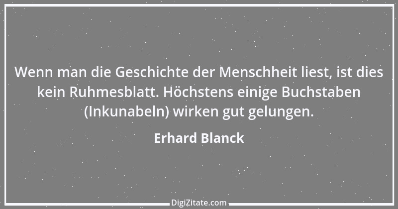 Zitat von Erhard Blanck 1614