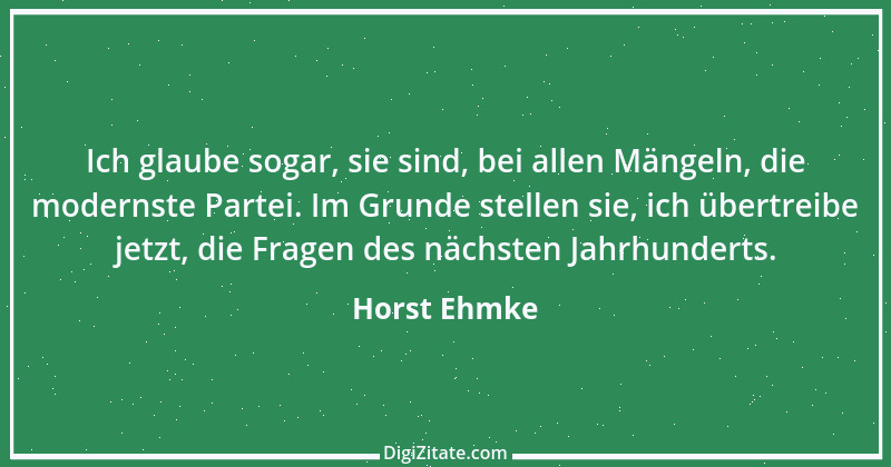 Zitat von Horst Ehmke 1