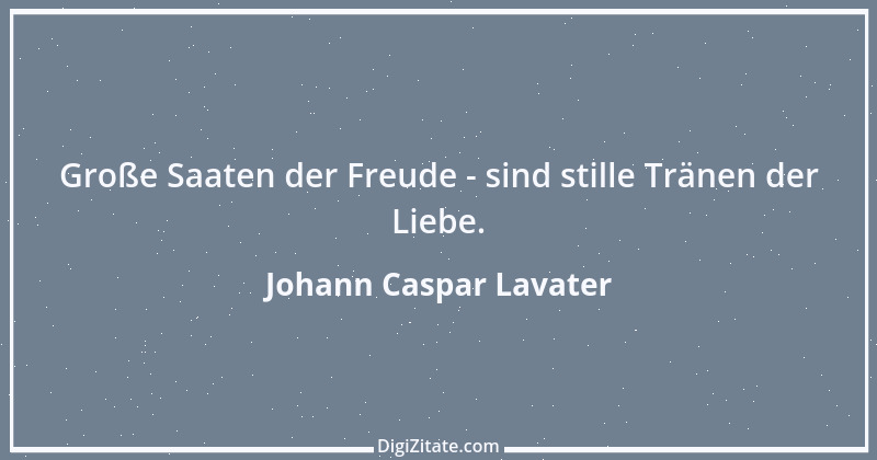 Zitat von Johann Caspar Lavater 29