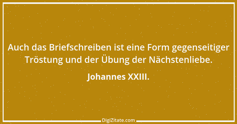 Zitat von Johannes XXIII. 37