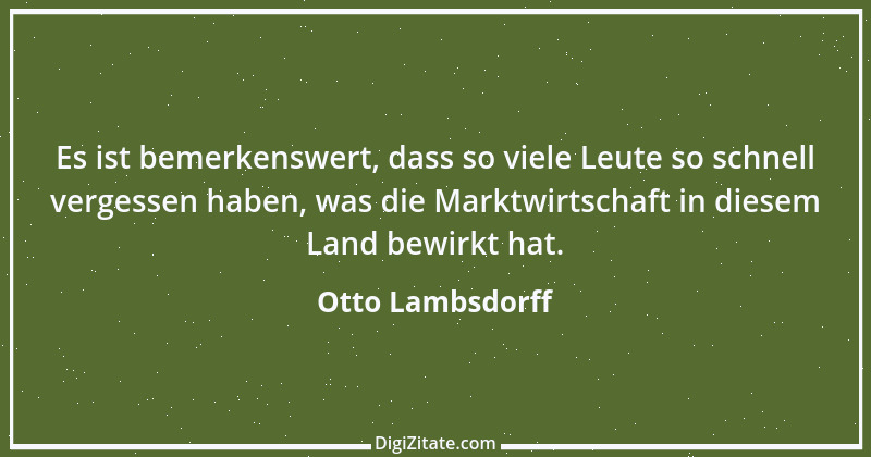 Zitat von Otto Lambsdorff 17