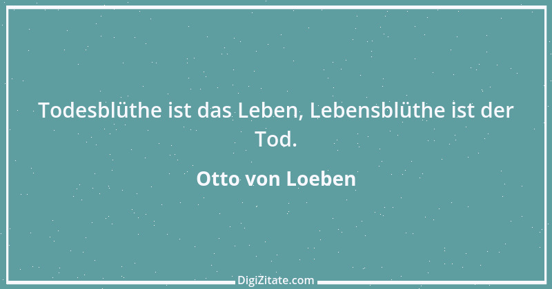 Zitat von Otto von Loeben 19