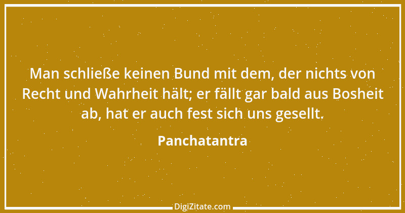 Zitat von Panchatantra 14