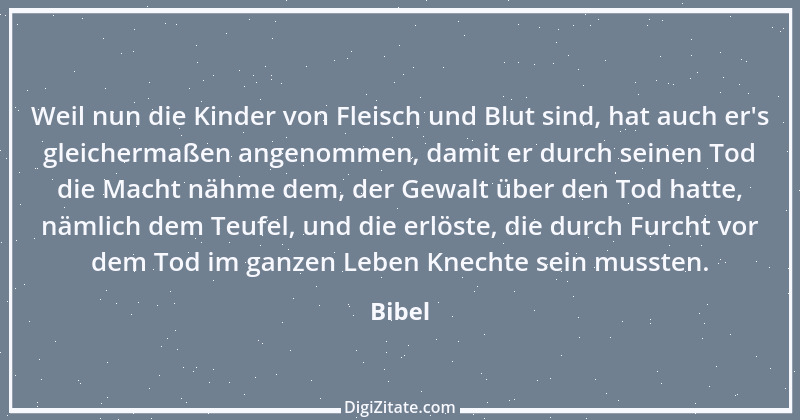 Zitat von Bibel 95