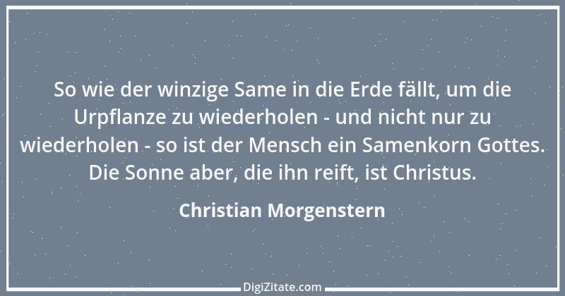 Zitat von Christian Morgenstern 583