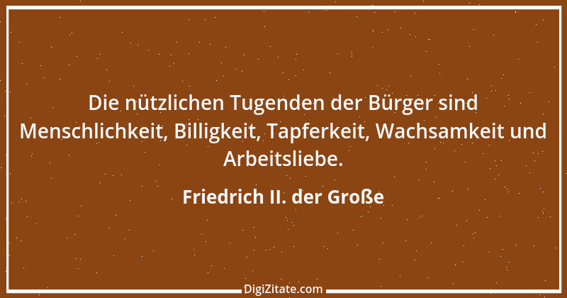 Zitat von Friedrich II. der Große 212