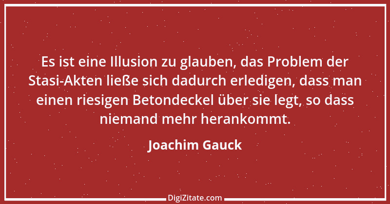 Zitat von Joachim Gauck 22