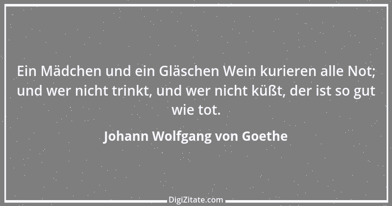 Zitat von Johann Wolfgang von Goethe 3060