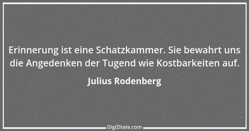 Zitat von Julius Rodenberg 5