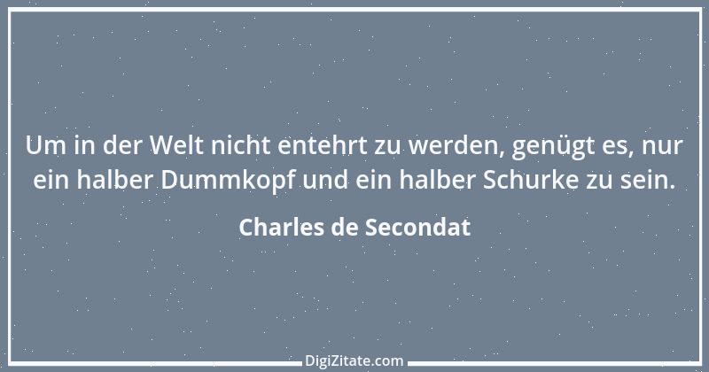 Zitat von Charles de Secondat 256