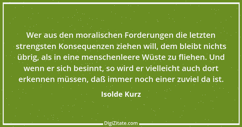 Zitat von Isolde Kurz 8