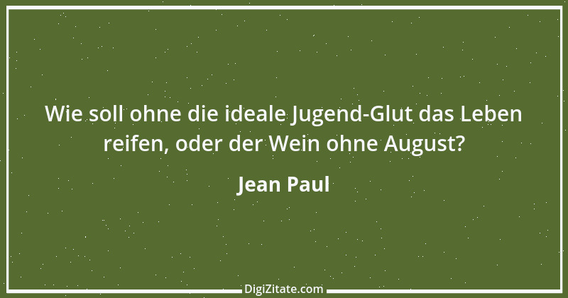 Zitat von Jean Paul 1206