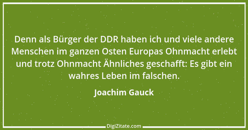 Zitat von Joachim Gauck 23