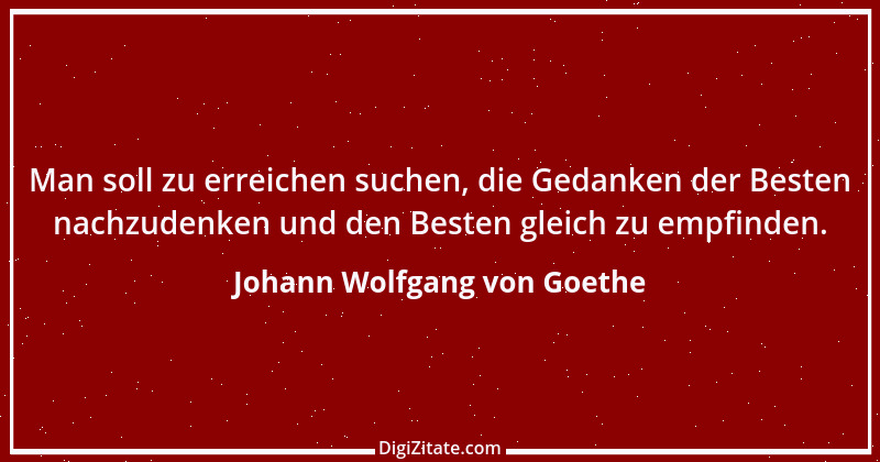 Zitat von Johann Wolfgang von Goethe 1061