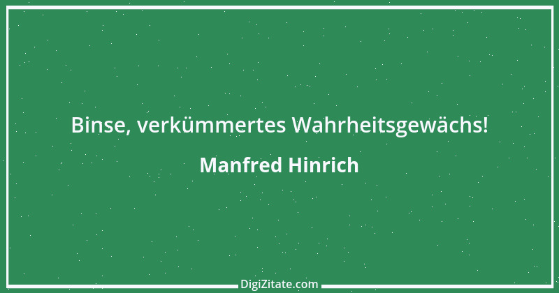 Zitat von Manfred Hinrich 1235