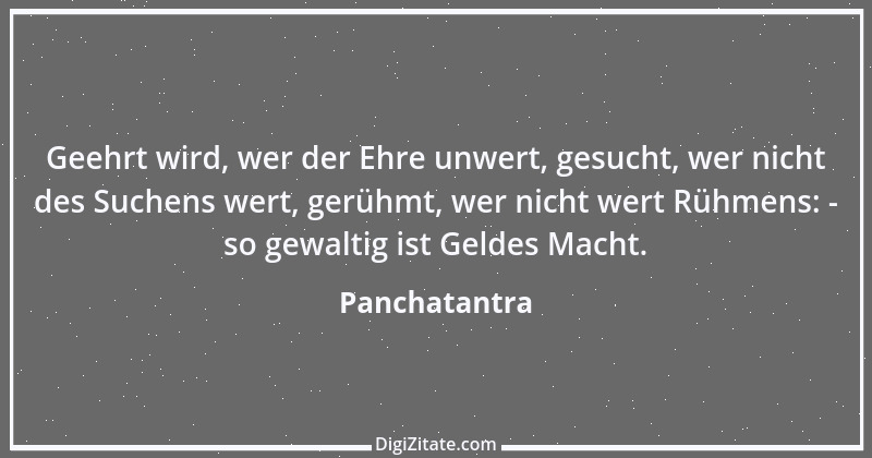 Zitat von Panchatantra 16