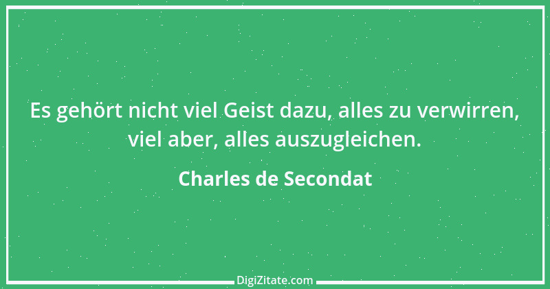 Zitat von Charles de Secondat 257