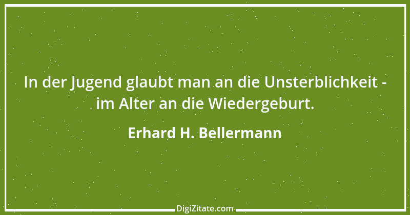 Zitat von Erhard H. Bellermann 576