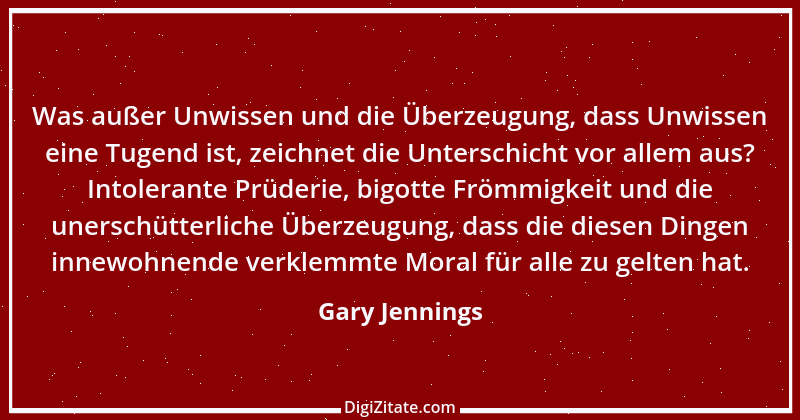 Zitat von Gary Jennings 1