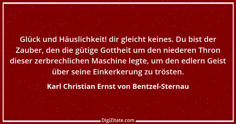 Zitat von Karl Christian Ernst von Bentzel-Sternau 25