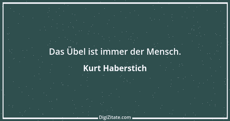 Zitat von Kurt Haberstich 265