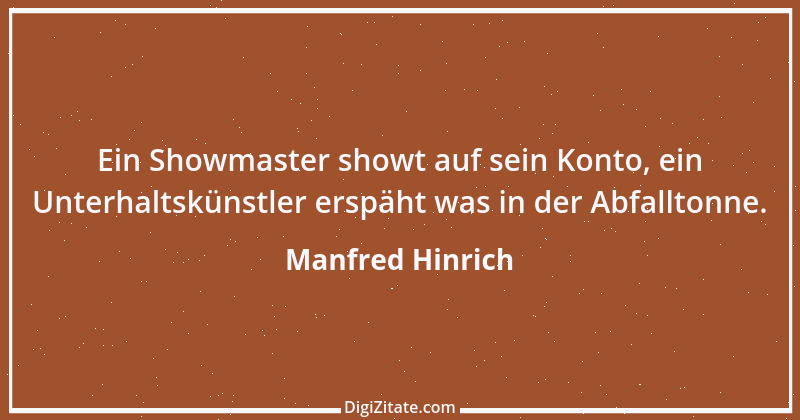 Zitat von Manfred Hinrich 3236