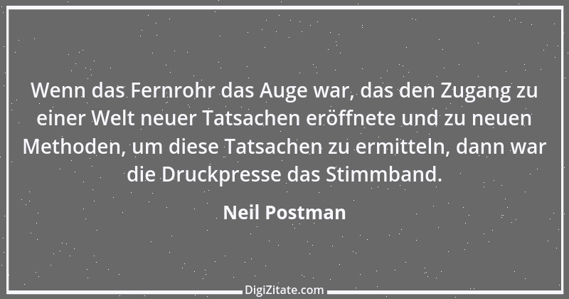 Zitat von Neil Postman 20