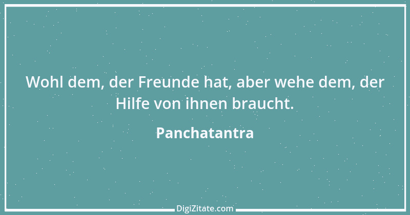 Zitat von Panchatantra 17