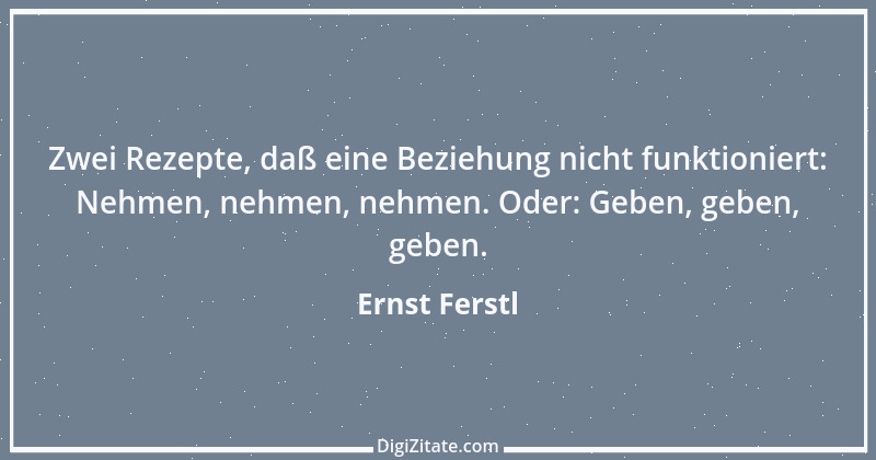 Zitat von Ernst Ferstl 504