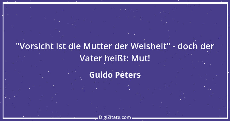 Zitat von Guido Peters 1