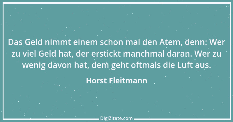 Zitat von Horst Fleitmann 2