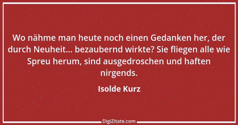 Zitat von Isolde Kurz 10