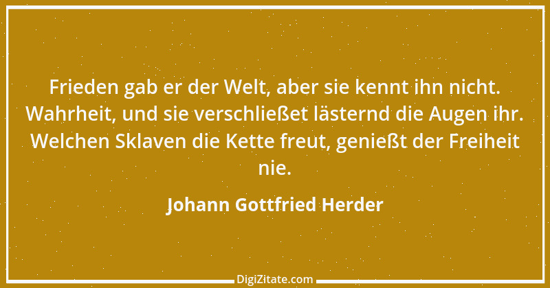 Zitat von Johann Gottfried Herder 377