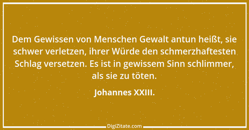 Zitat von Johannes XXIII. 41