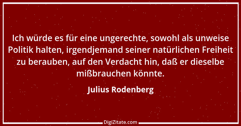 Zitat von Julius Rodenberg 8