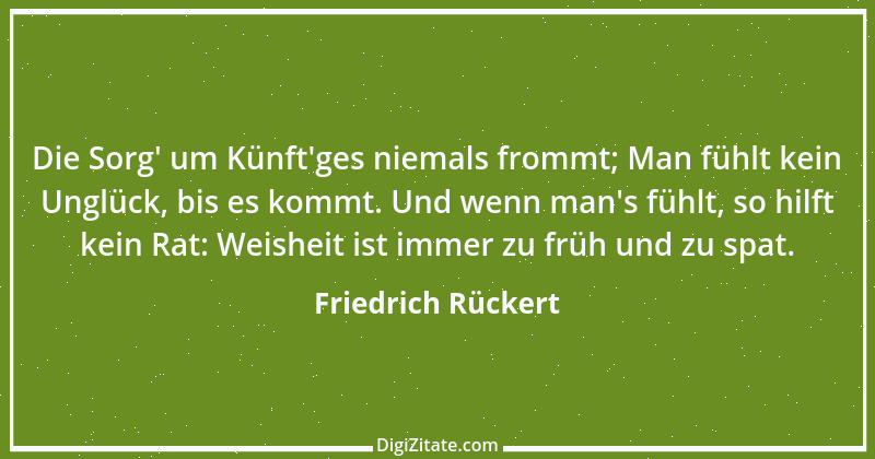 Zitat von Friedrich Rückert 33